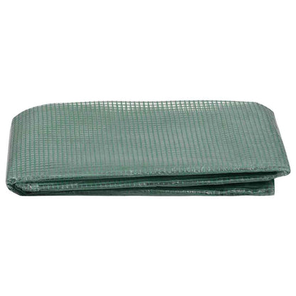 vidaXL Greenhouse Replacement Cover (0.5 m²) 50x100x190 cm Green