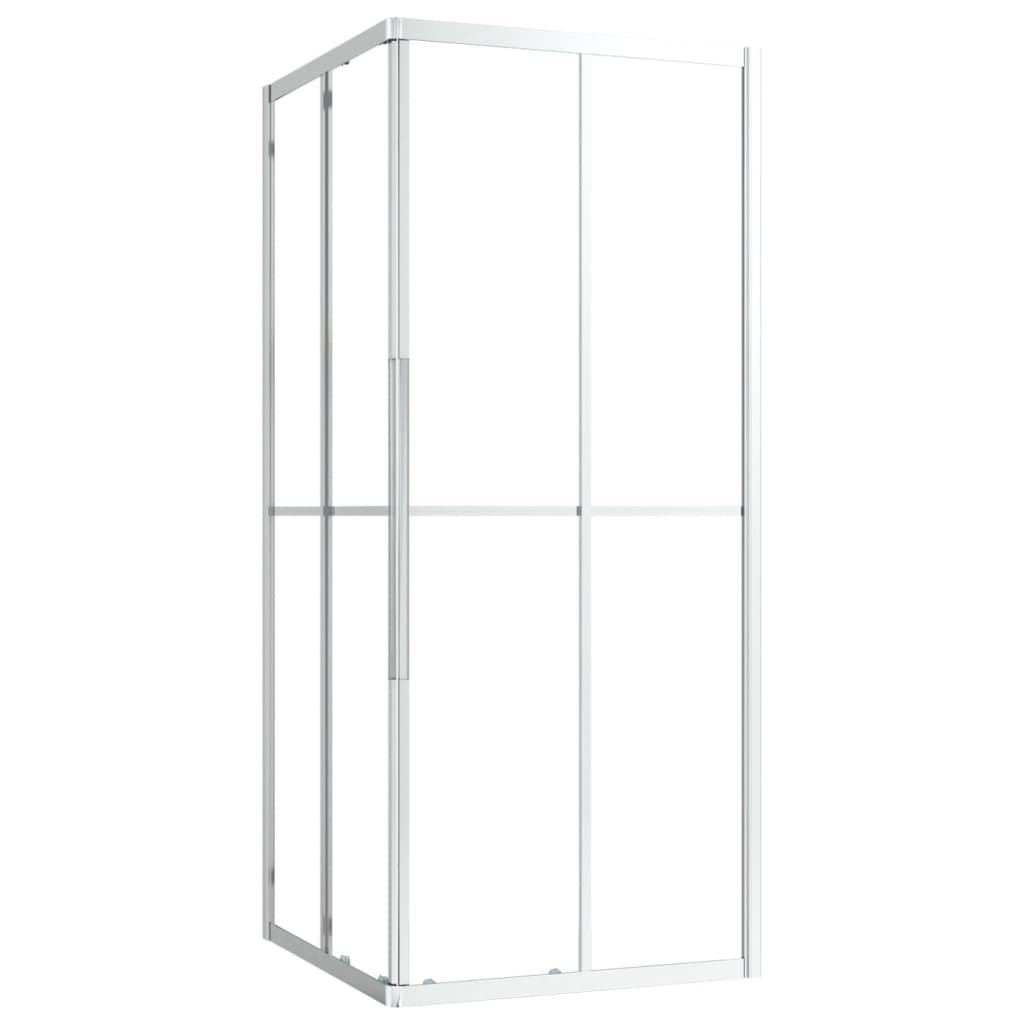 vidaXL Shower Cabin ESG 80x80x180 cm
