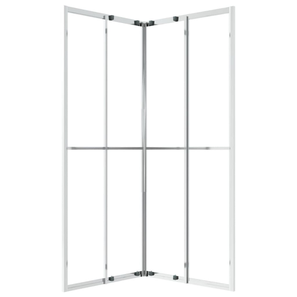 vidaXL Shower Cabin ESG 80x80x180 cm