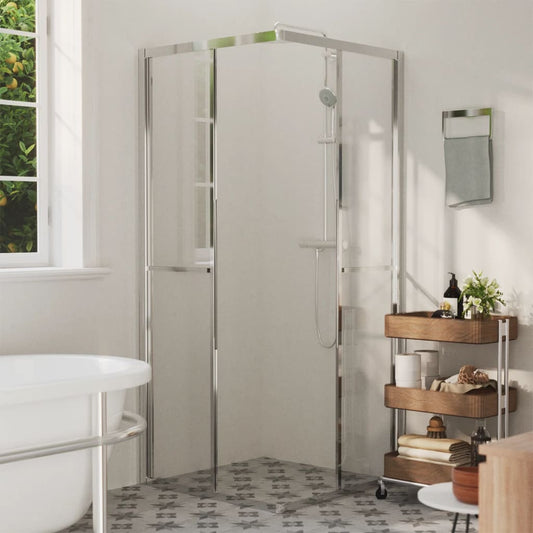 vidaXL Shower Cabin ESG 80x80x180 cm