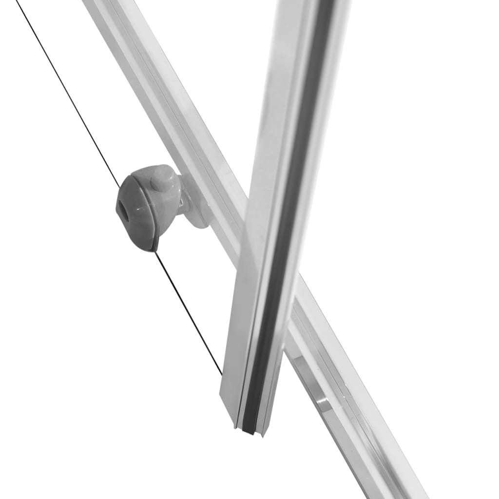 vidaXL Shower Cabin ESG 90x70x180 cm