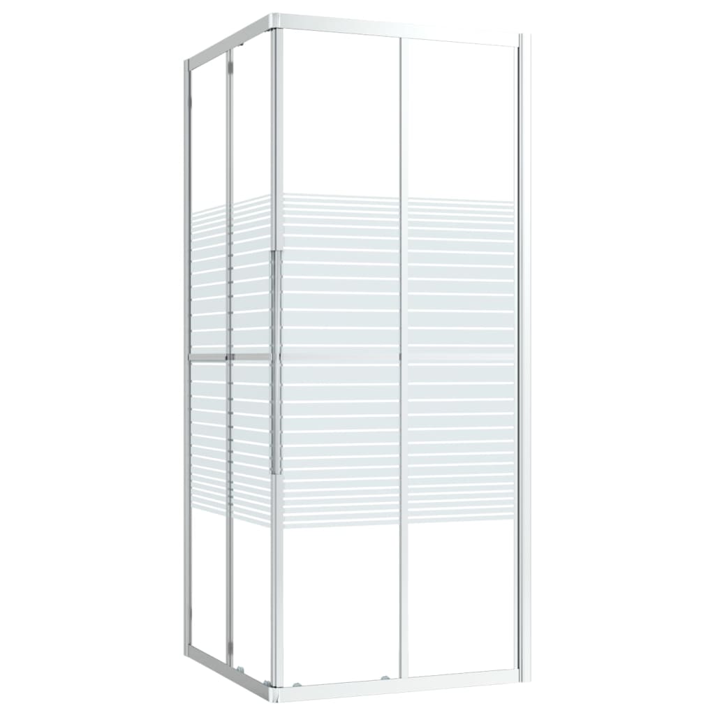 vidaXL Shower Cabin ESG 80x80x180 cm