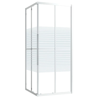 vidaXL Shower Cabin ESG 80x80x180 cm