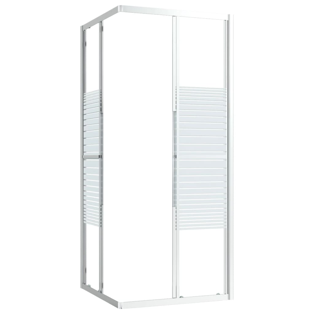 vidaXL Shower Cabin ESG 80x80x180 cm
