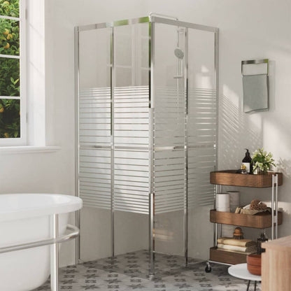 vidaXL Shower Cabin ESG 80x80x180 cm
