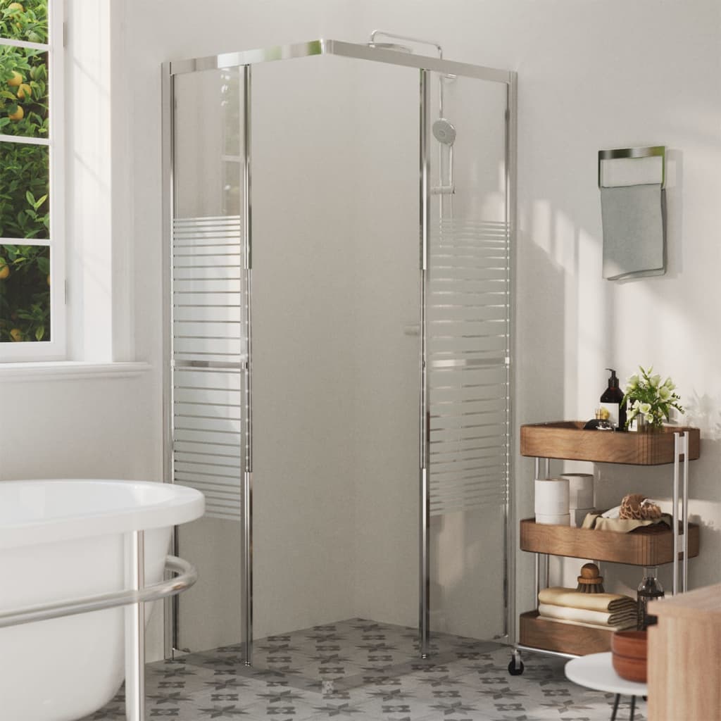 vidaXL Shower Cabin ESG 90x70x180 cm