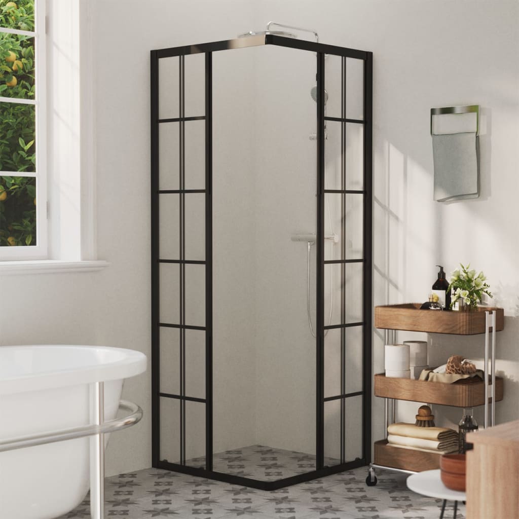 vidaXL Shower Cabin ESG 80x80x180 cm