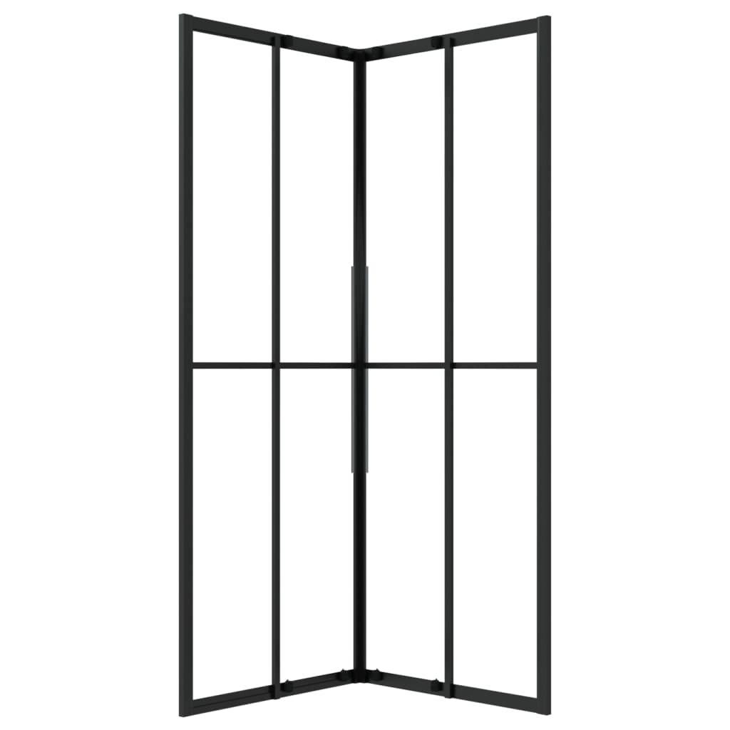 vidaXL Shower Cabin ESG 80x80x180 cm