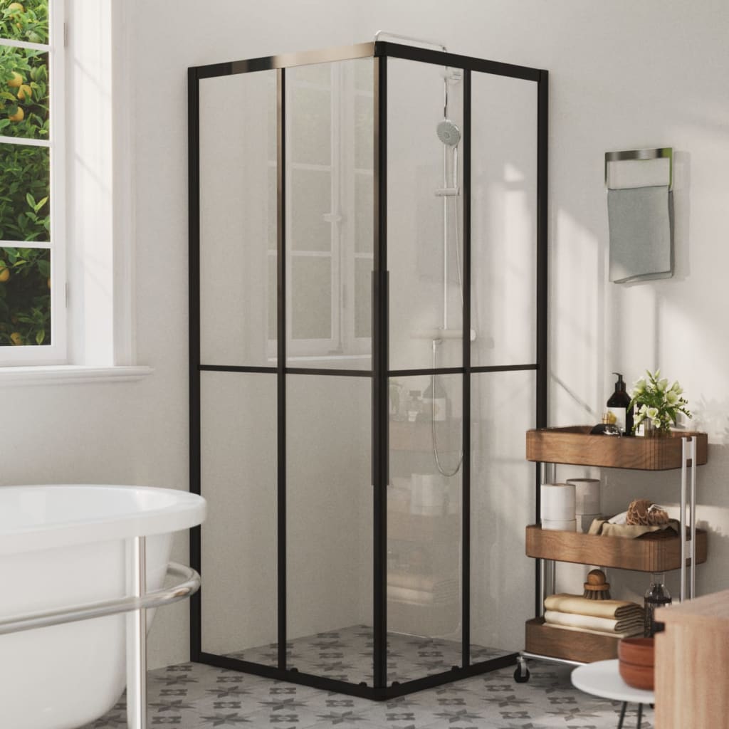 vidaXL Shower Cabin ESG 80x80x180 cm