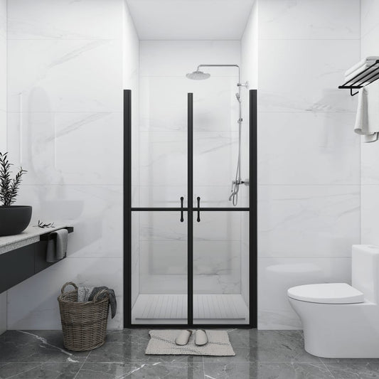 vidaXL Shower Door Clear ESG (88-91)x190 cm