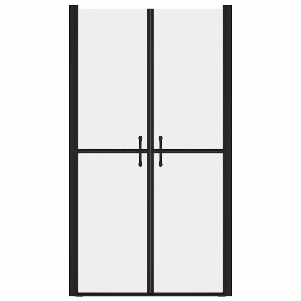 150839 vidaXL Shower Door Frosted ESG (73-76)x190 cm