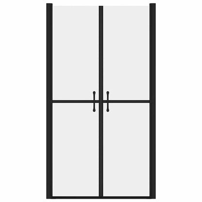 150839 vidaXL Shower Door Frosted ESG (73-76)x190 cm