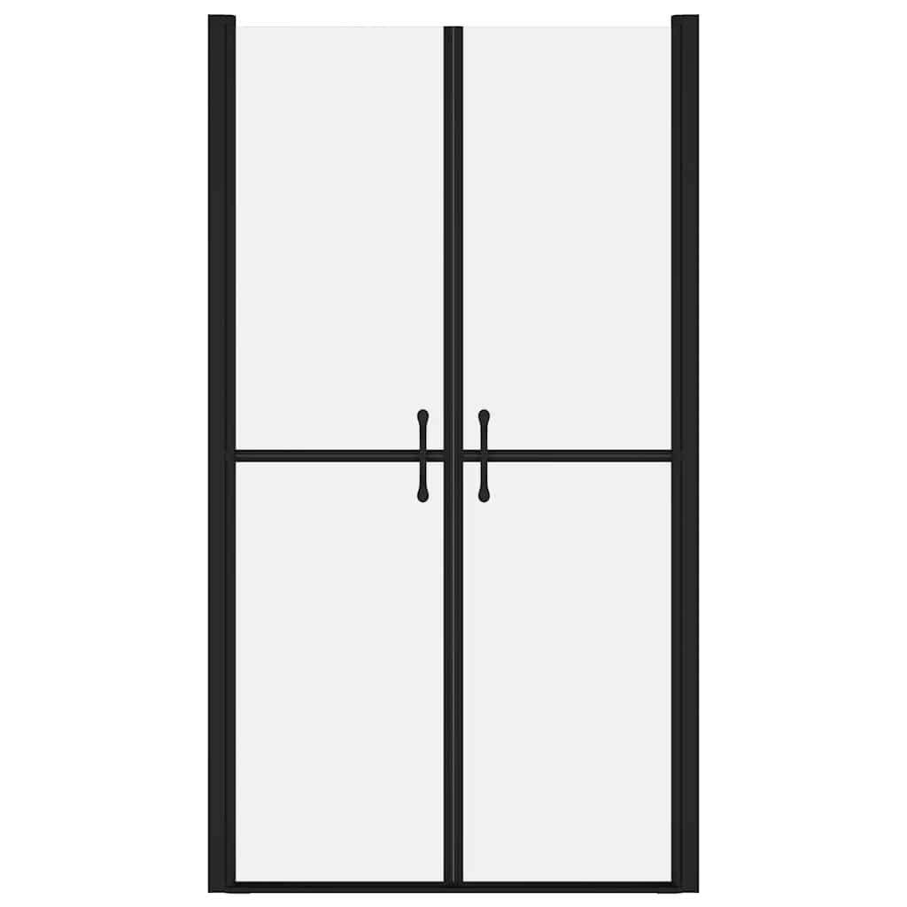 150840 vidaXL Shower Door Frosted ESG (78-81)x190 cm