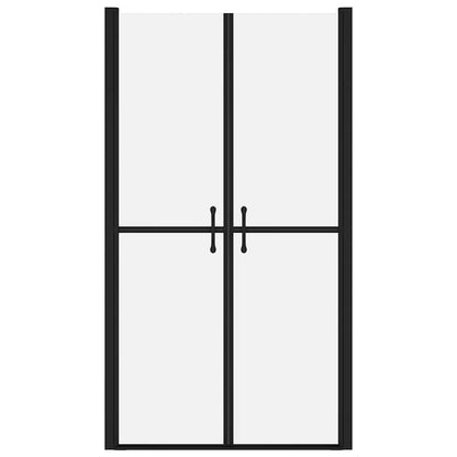150840 vidaXL Shower Door Frosted ESG (78-81)x190 cm
