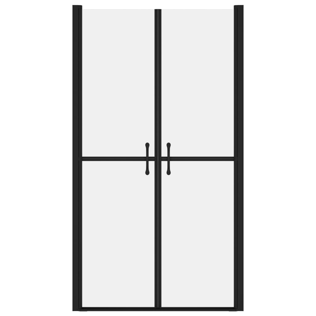 150841 vidaXL Shower Door Frosted ESG (83-86)x190 cm