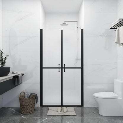 150841 vidaXL Shower Door Frosted ESG (83-86)x190 cm