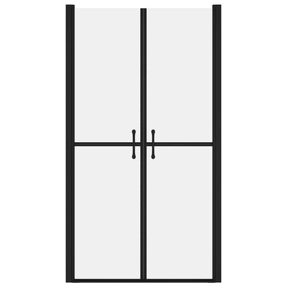 vidaXL Shower Door Frosted ESG (93-96)x190 cm