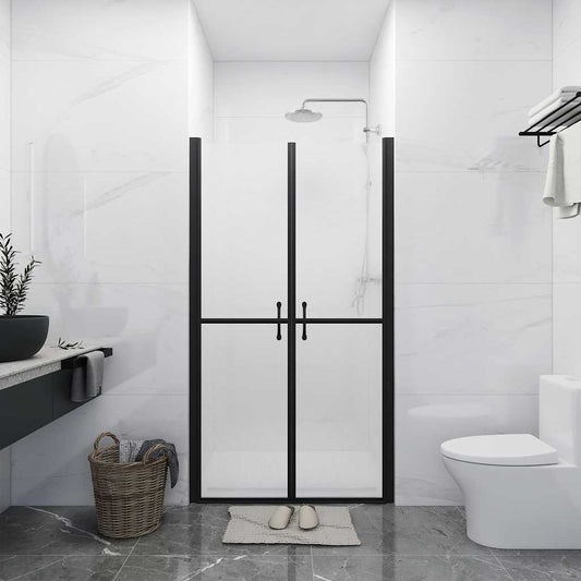 150844 vidaXL Shower Door Frosted ESG (98-101)x190 cm
