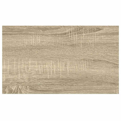 vidaXL Floating Wall Shelves 4 pcs Oak and White 40x23x3.8 cm MDF