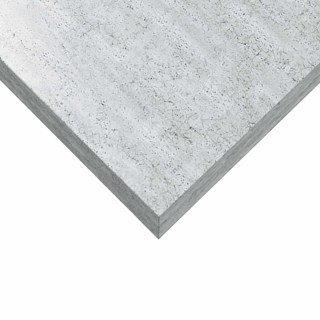 vidaXL Floating Wall Shelf Concrete Grey 23x23.5x3.8 cm MDF