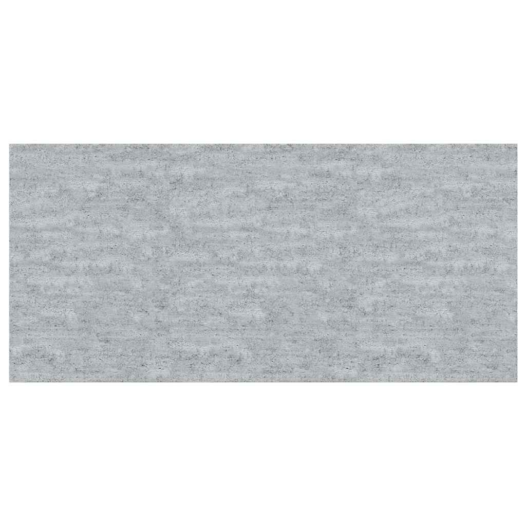 vidaXL Floating Wall Shelves 4 pcs Concrete Grey 50x23x3.8 cm MDF