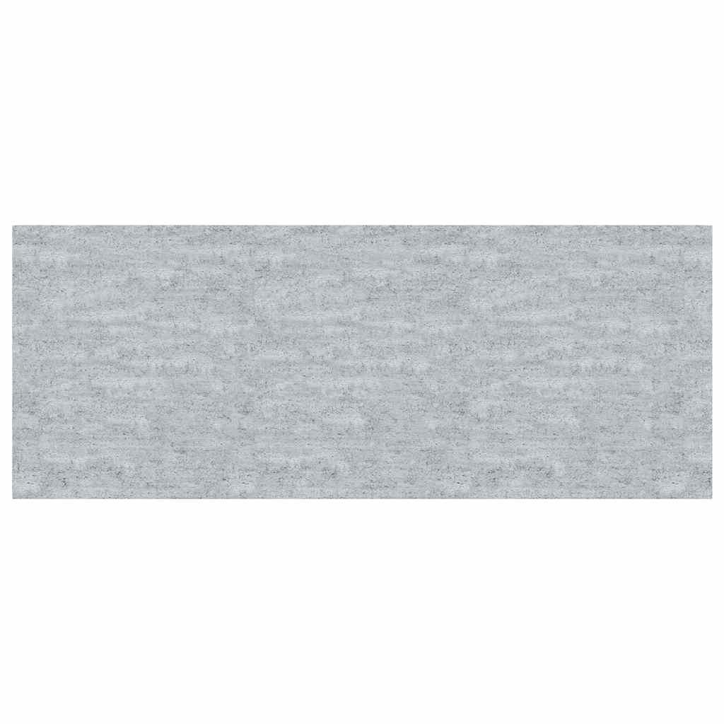 vidaXL Floating Wall Shelves 2 pcs Concrete Grey 60x23.5x3.8 cm MDF