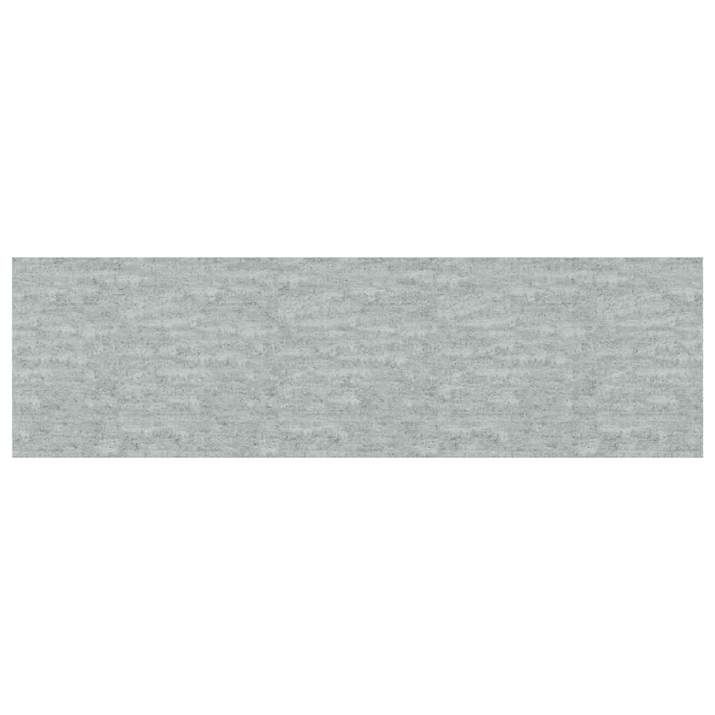 vidaXL Floating Wall Shelves 4 pcs Concrete Grey 80x23.5x3.8 cm MDF