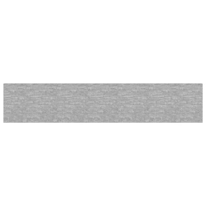 vidaXL Floating Wall Shelves 2 pcs Concrete Grey 120x23.5x3.8 cm MDF