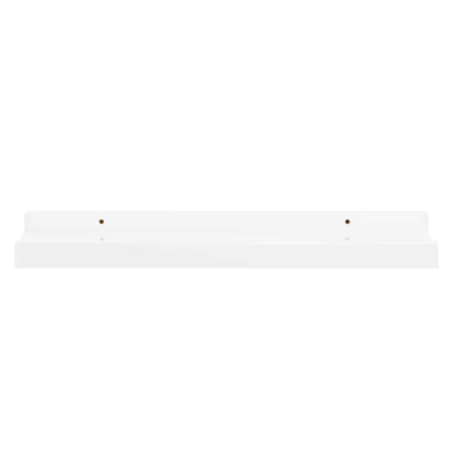 vidaXL Wall Shelves 4 pcs High Gloss White 40x9x3 cm