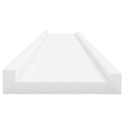 vidaXL Wall Shelves 2 pcs White 115x9x3 cm