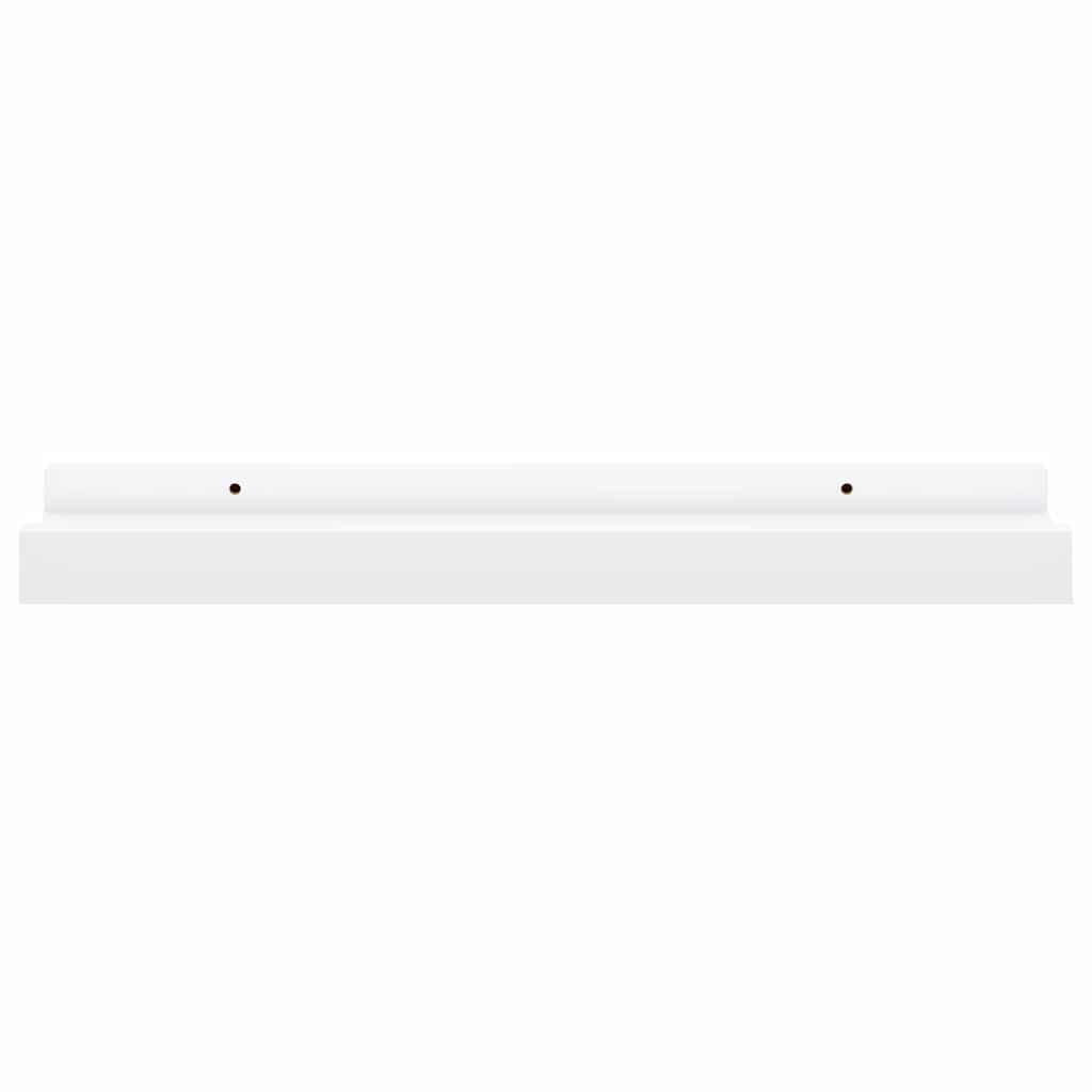 326660 vidaXL Wall Shelves 4 pcs White 40x9x3 cm
