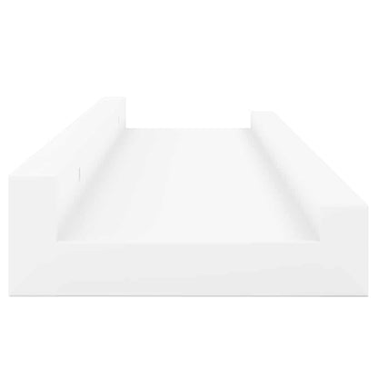 326660 vidaXL Wall Shelves 4 pcs White 40x9x3 cm