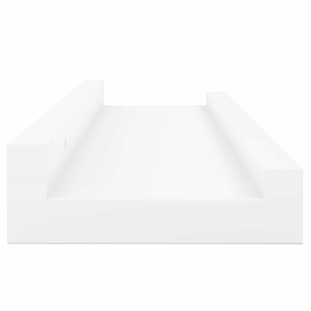 vidaXL Wall Shelves 4 pcs White 60x9x3 cm