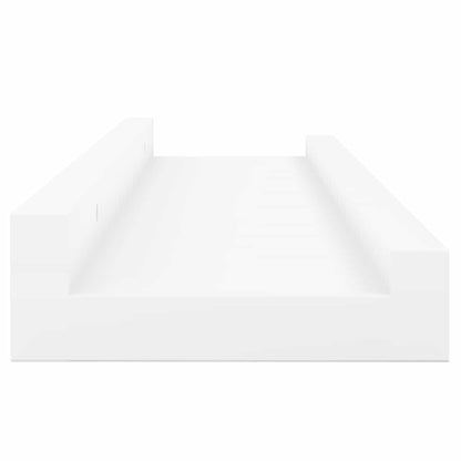 vidaXL Wall Shelves 4 pcs White 60x9x3 cm