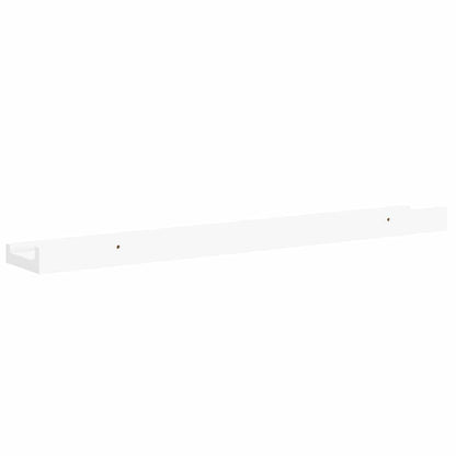 vidaXL Wall Shelves 4 pcs White 60x9x3 cm