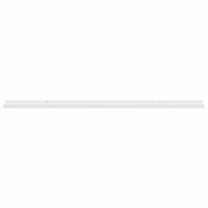 vidaXL Wall Shelves 4 pcs White 115x9x3 cm