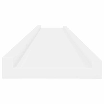 vidaXL Wall Shelves 4 pcs White 115x9x3 cm