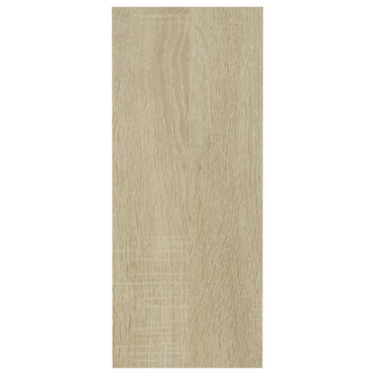 vidaXL Wall Cube Shelves 3 pcs White and Sonoma Oak