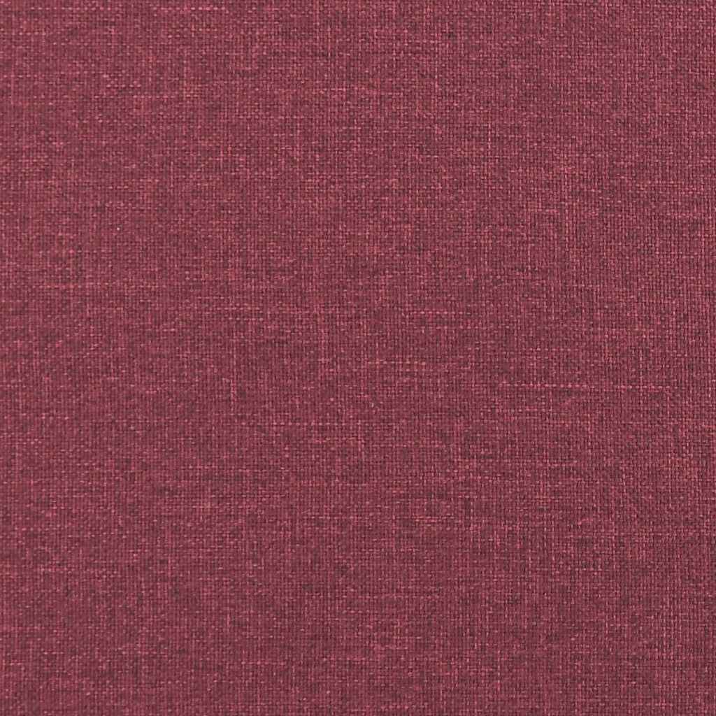vidaXL Relaxing Chair Wine Red Fabric