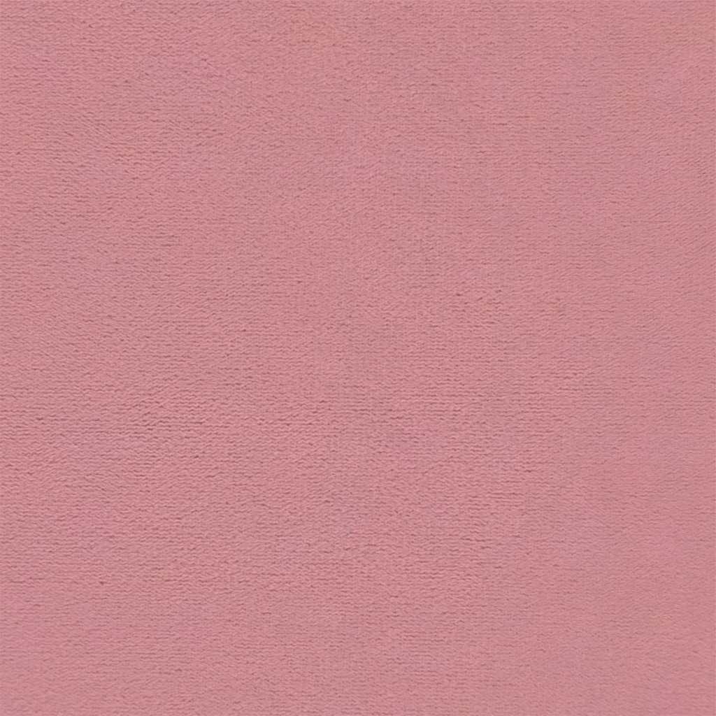 vidaXL Relaxing Chair with a Stool Pink Velvet