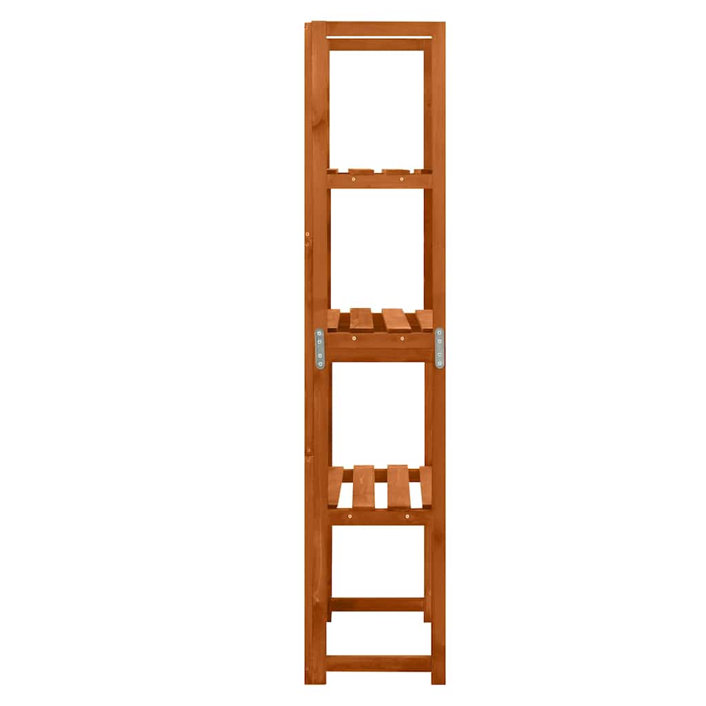 316409 vidaXL Trellis with Shelves 55x30x140 cm Solid Fir Wood