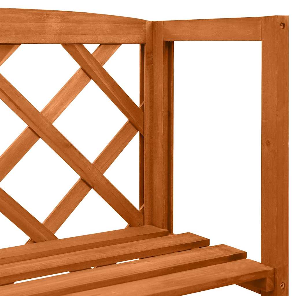316409 vidaXL Trellis with Shelves 55x30x140 cm Solid Fir Wood