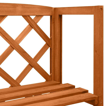 316409 vidaXL Trellis with Shelves 55x30x140 cm Solid Fir Wood
