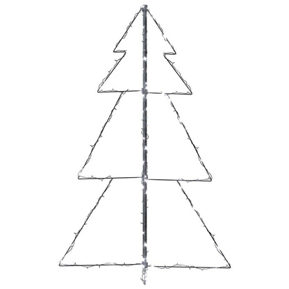 vidaXL Christmas Cone Tree 160 LEDs Indoor and Outdoor 78x120 cm