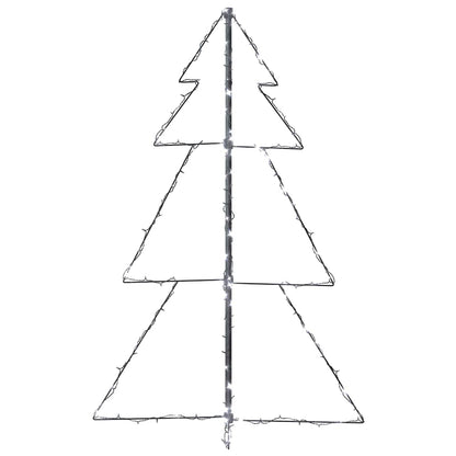 vidaXL Christmas Cone Tree 160 LEDs Indoor and Outdoor 78x120 cm