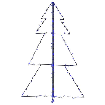 vidaXL Christmas Cone Tree 160 LEDs Indoor and Outdoor 78x120 cm