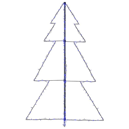 vidaXL Christmas Cone Tree 200 LEDs Indoor and Outdoor 98x150 cm