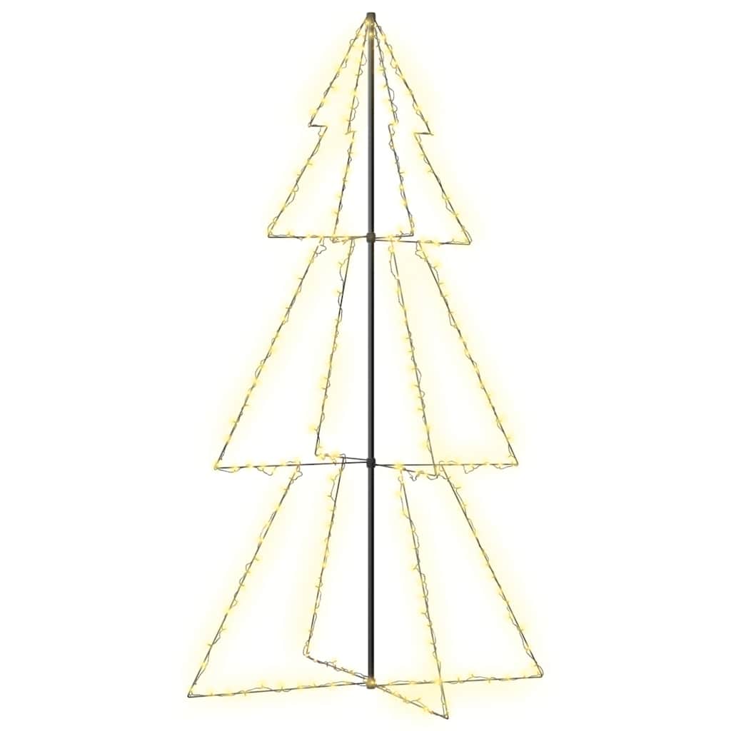 vidaXL Christmas Cone Tree 300 LEDs Indoor and Outdoor 120x220 cm