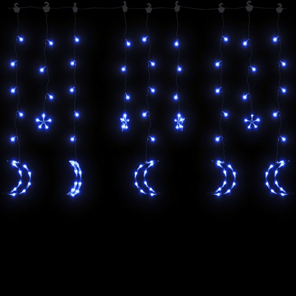 vidaXL Fairy Light | Blue | Plastic | About 2 metres wide | Remote control