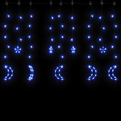 vidaXL Fairy Light | Blue | Plastic | About 2 metres wide | Remote control